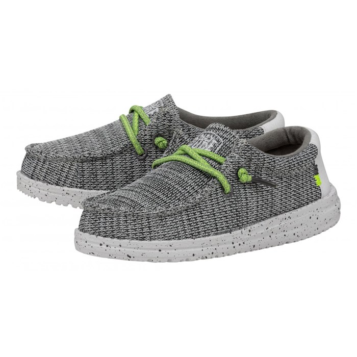 Slip On Hey Dude Bambino Grigio  Scarpe 53 - HD.40049/1KA