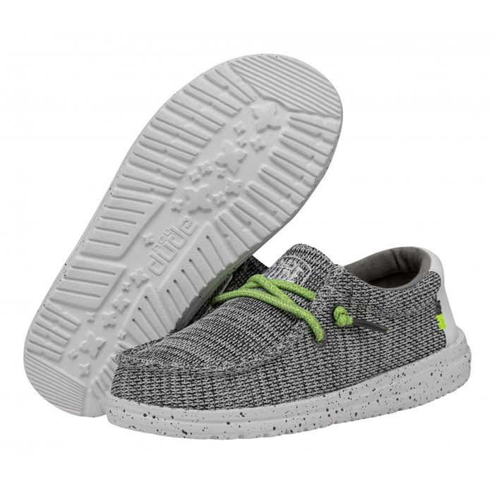 Slip On Hey Dude Bambino Grigio  Scarpe 53 - HD.40049/1KA