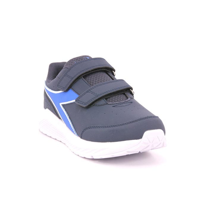 Scarpa Strappi + Elastico Diadora Bambino Blu  Scarpe 452 - 101.179549