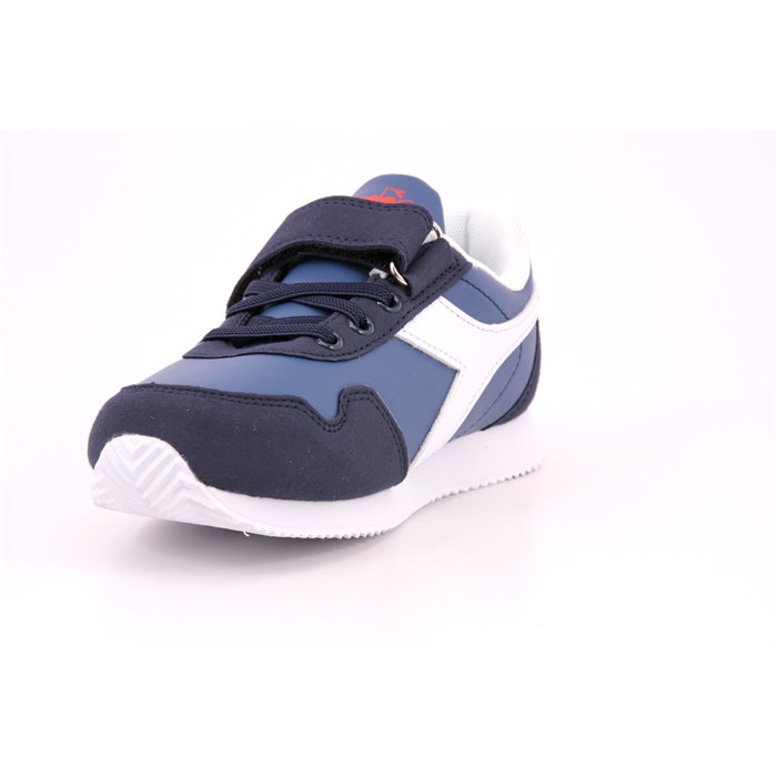 Scarpa Strappi + Elastico Diadora Bambino Blu  Scarpe 457 - 101.179734