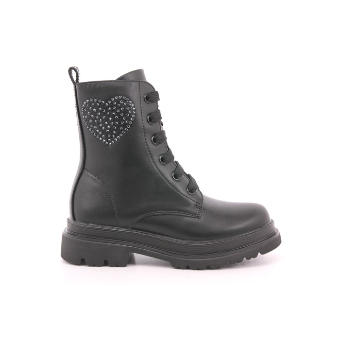 Anfibio Asso Bambina Nero Anfibio Asso Bambina Nero Scarpe 553 - AG15664A