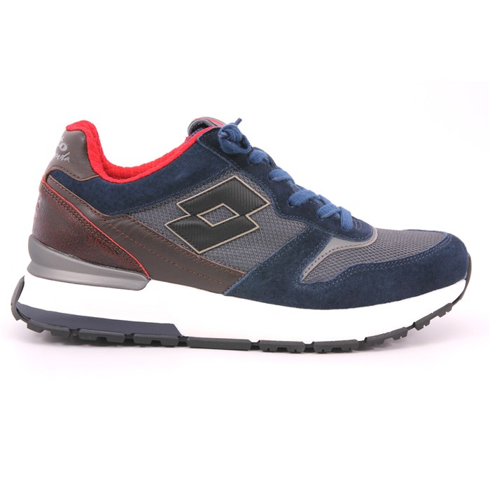 Scarpa Allacciata Lotto Leggenda Uomo Blu  Scarpe 24 - 220334