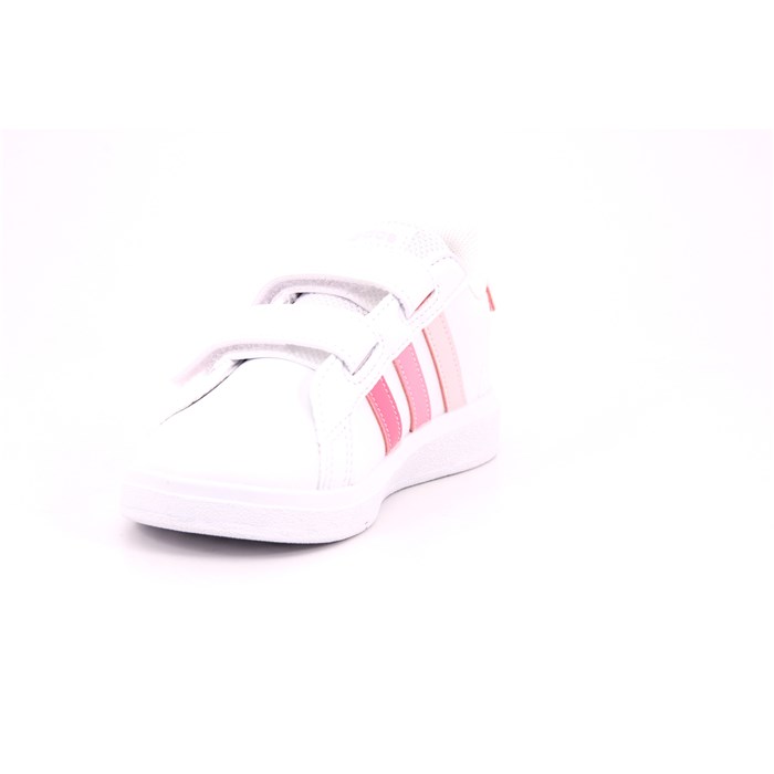 Scarpa Strappi Adidas Bambina Bianco  Scarpe 1182 - IG2556