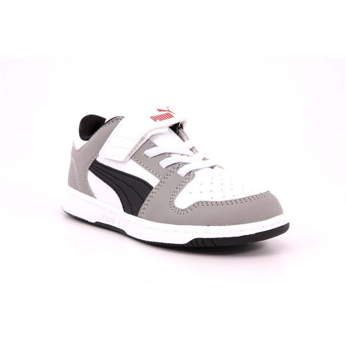 Scarpa Strappi + Elastico Puma Bambino Bianco  Scarpe 1206 - 37049320