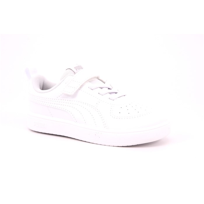 Scarpa Strappi + Elastico Puma Bambino Bianco  Scarpe 1208 - 38431401