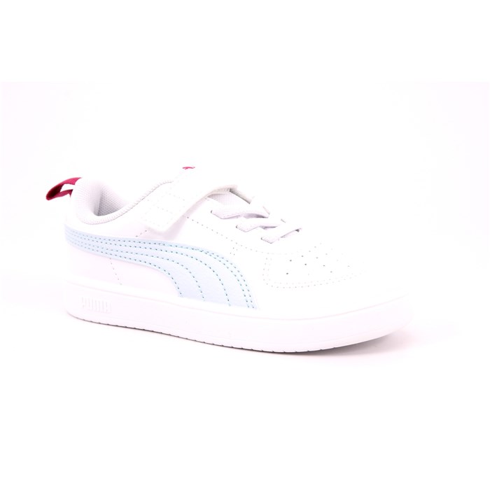 Scarpa Strappi + Elastico Puma Bambina Bianco  Scarpe 1211 - 38431421