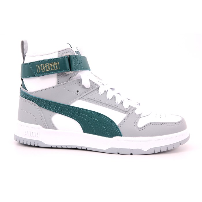 Scarpa Allacciata Puma Bambino Bianco  Scarpe 1214 - 38617207