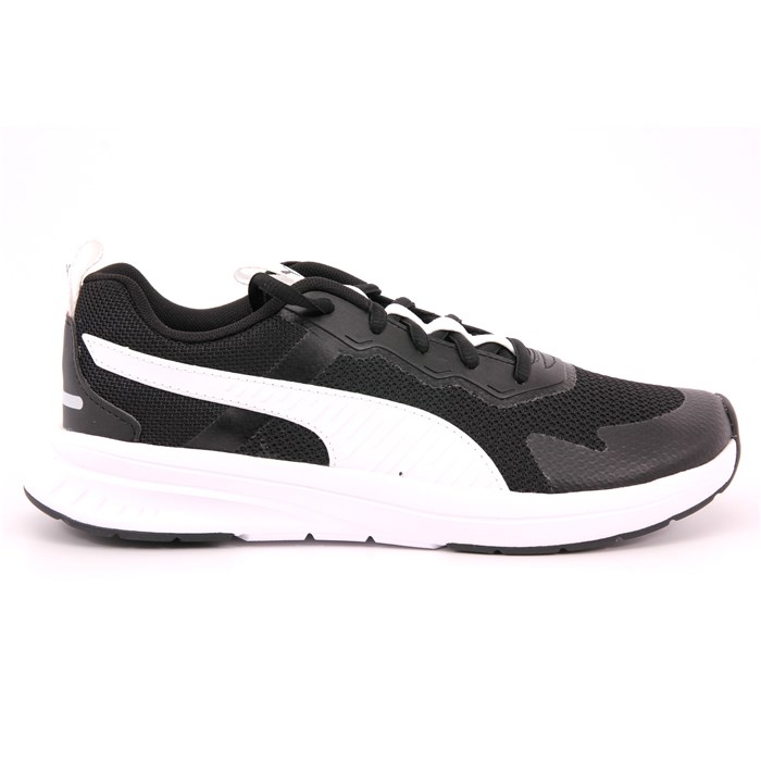 Scarpa Strappi + Elastico Puma Bambino Nero  Scarpe 1215 - 38623805