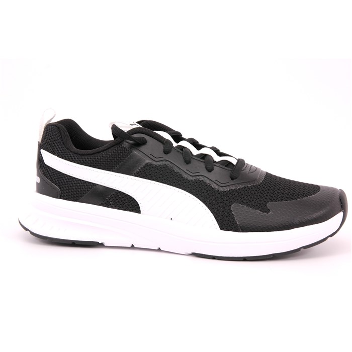 Scarpa Strappi + Elastico Puma Bambino Nero  Scarpe 1215 - 38623805