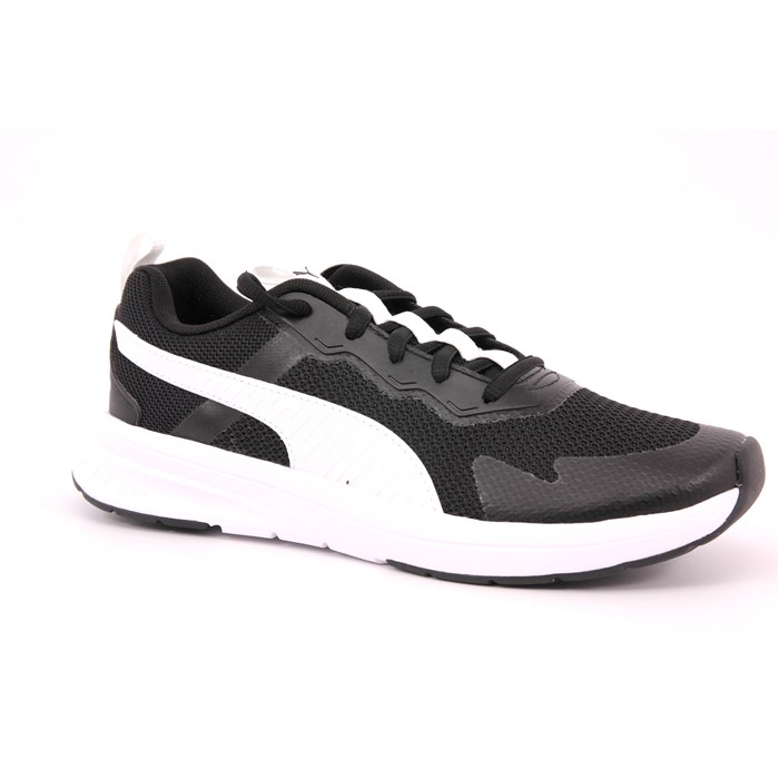 Scarpa Strappi + Elastico Puma Bambino Nero  Scarpe 1215 - 38623805