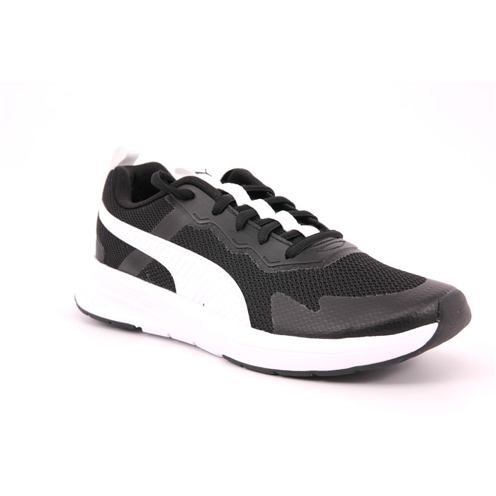 Scarpa Strappi + Elastico Puma Bambino Nero  Scarpe 1215 - 38623805