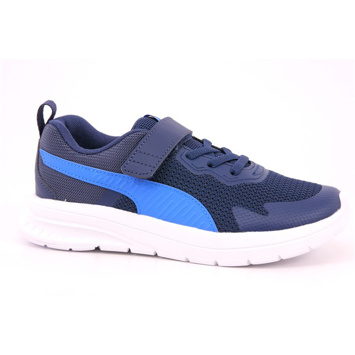 Scarpa Strappi + Elastico Puma Bambino Blu  Scarpe 1217 - 38623909