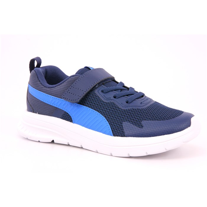 Scarpa Strappi + Elastico Puma Bambino Blu  Scarpe 1217 - 38623909