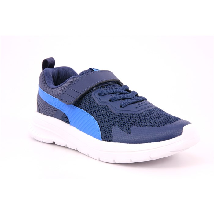 Scarpa Strappi + Elastico Puma Bambino Blu  Scarpe 1217 - 38623909