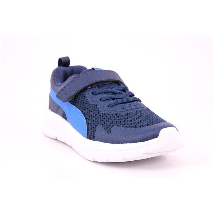 Scarpa Strappi + Elastico Puma Bambino Blu  Scarpe 1217 - 38623909