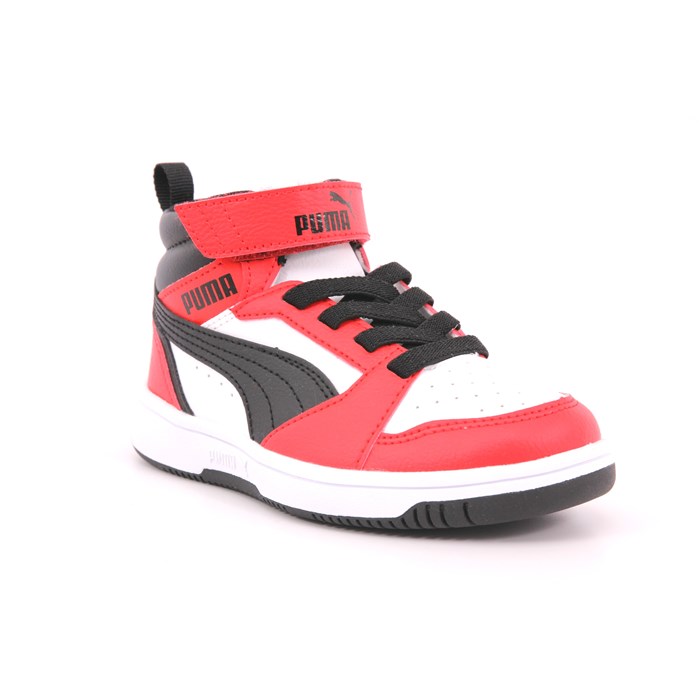 Scarpa Strappi + Elastico Puma Bambino Bianco  Scarpe 1226 - 39383203