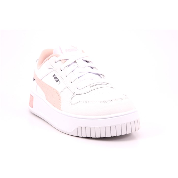 Scarpa Allacciata Puma Bambina Bianco/rosa  Scarpe 1232 - 39384704