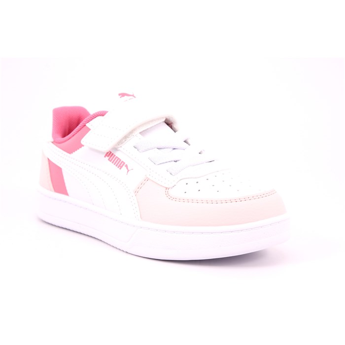 Scarpa Strappi + Elastico Puma Bambina Bianco  Scarpe 1233 - 39446201