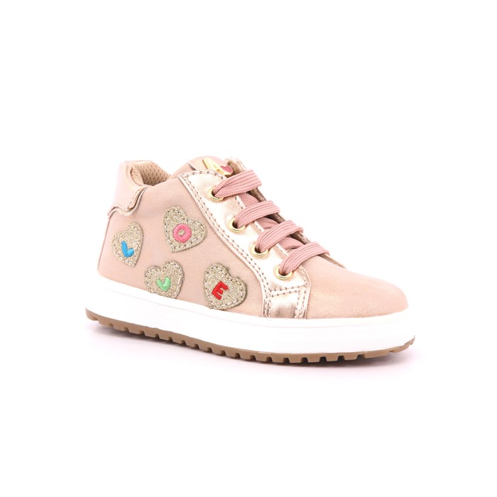 Scarpa Allacciata Asso Bambina Rosa  Scarpe 560 - AG15913B