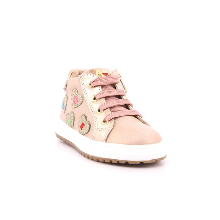 Scarpa Allacciata Asso Bambina Rosa  Scarpe 560 - AG15913B