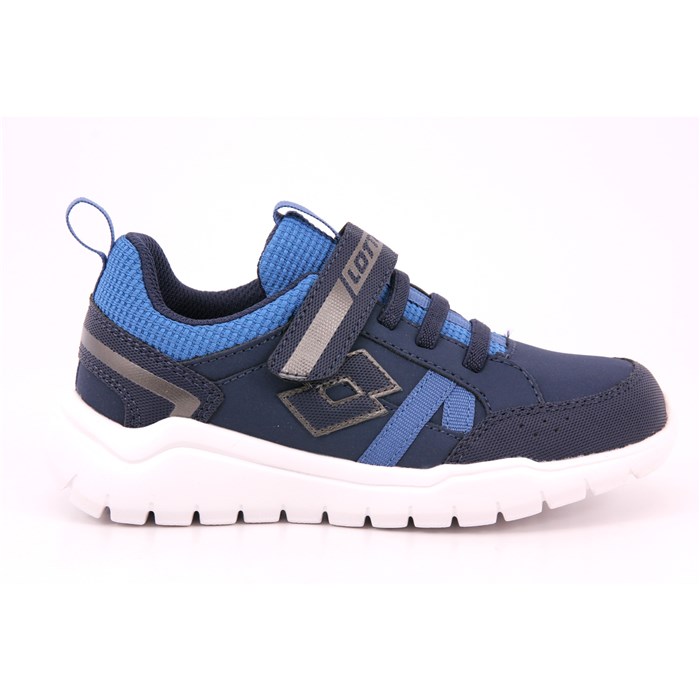 Scarpa Strappi + Elastico Lotto Bambino Blu Scarpa Strappi + Elastico Lotto Bambino Blu Scarpe 279 - 220098