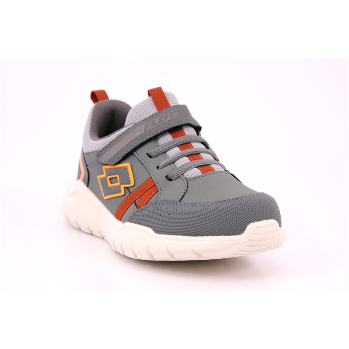 Scarpa Strappi + Elastico Lotto Bambino Grigio  Scarpe 280 - 220098