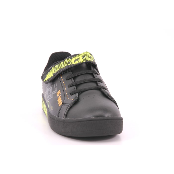 Scarpa Strappi + Elastico Lotto Bambino Nero  Scarpe 281 - 220135