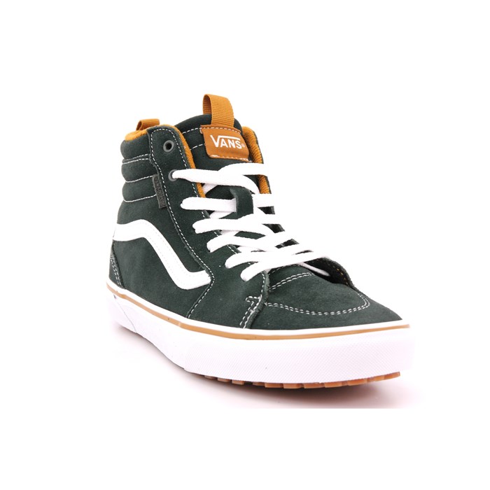 Scarpa Allacciata Vans Bambino Verde  Scarpe 155 - VN0A5HZE1CI1