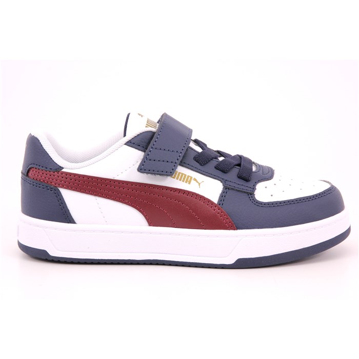 Scarpa Strappi + Elastico Puma Bambino Bianco / Blu  Scarpe 1246 - 39383903