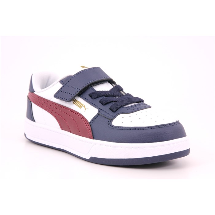 Scarpa Strappi + Elastico Puma Bambino Bianco / Blu  Scarpe 1246 - 39383903