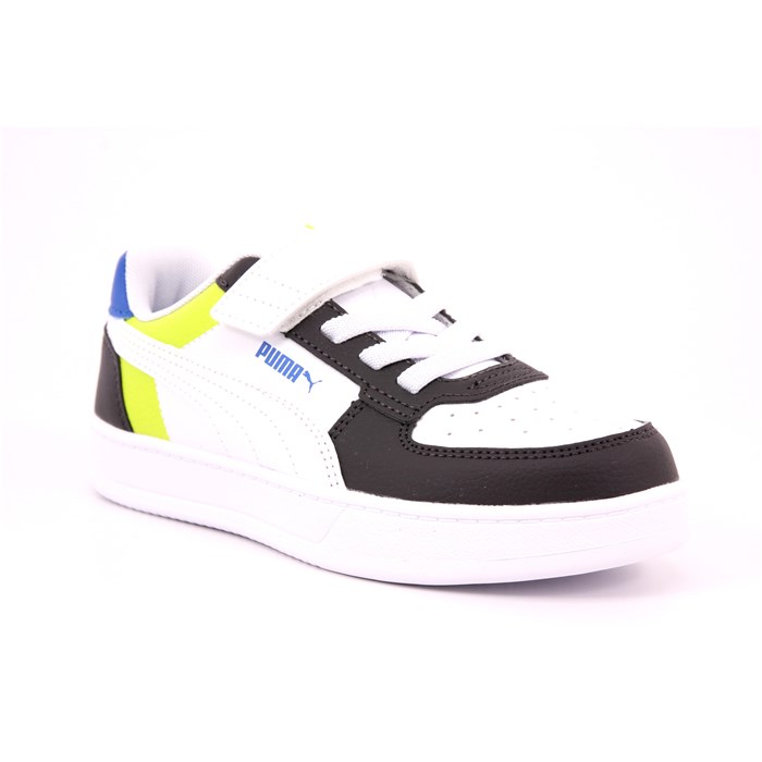 Scarpa Strappi + Elastico Puma Bambino Bianco / Blu  Scarpe 1247 - 39446203