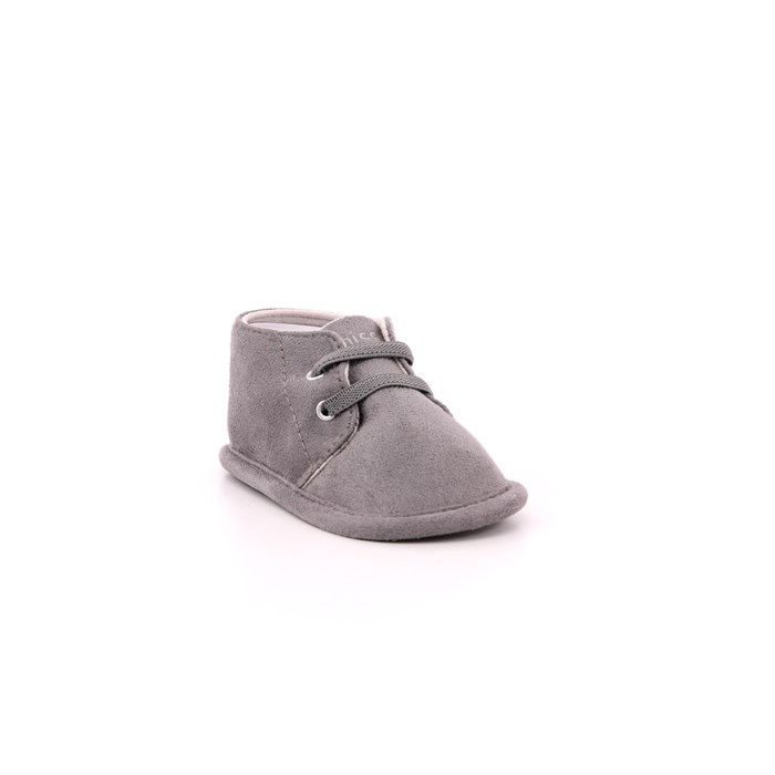 Scarpina Culla Chicco Bambino Grigio  Scarpe 685 - 070044