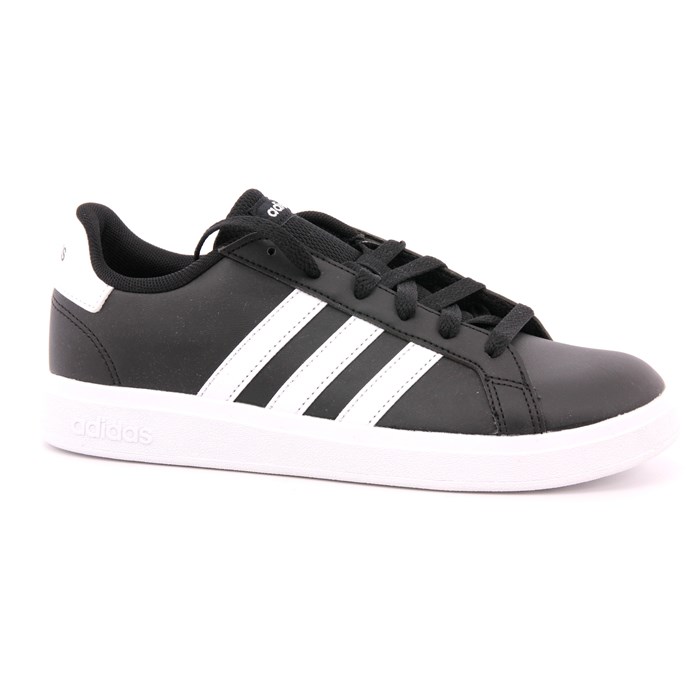 Scarpa Allacciata Adidas Bambino Nero  Scarpe 1186 - GW6503