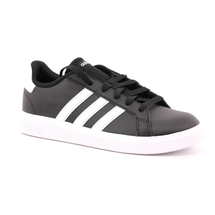 Scarpa Allacciata Adidas Bambino Nero  Scarpe 1186 - GW6503