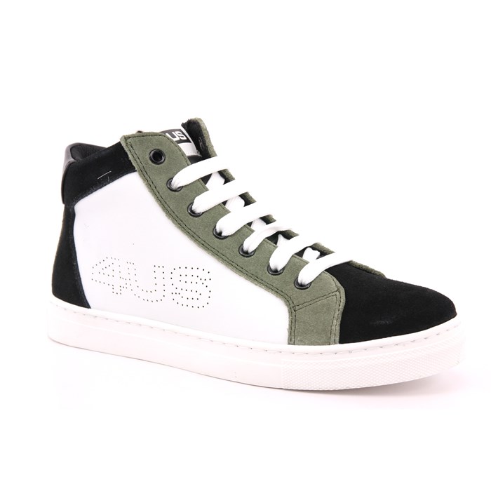 Scarpa Allacciata Paciotti 4us Bambino Bianco/nero  Scarpe 34 - 42560B