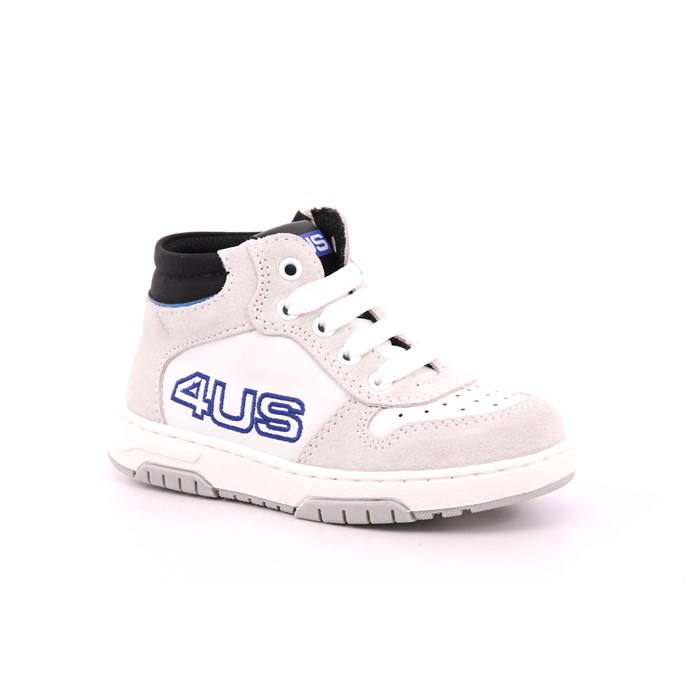 Scarpa Allacciata Paciotti 4us Bambino Bianco  Scarpe 40 - 42650C