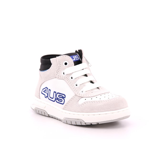Scarpa Allacciata Paciotti 4us Bambino Bianco  Scarpe 40 - 42650C