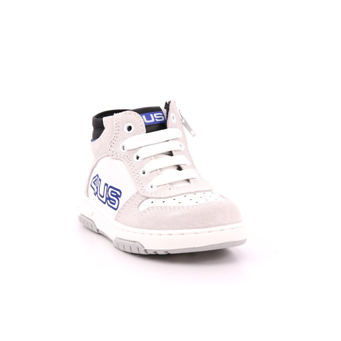 Scarpa Allacciata Paciotti 4us Bambino Bianco  Scarpe 40 - 42650C