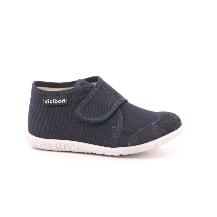 Pantofola Strappi Ciciban Bambino Blu  Scarpe 73 - 63450