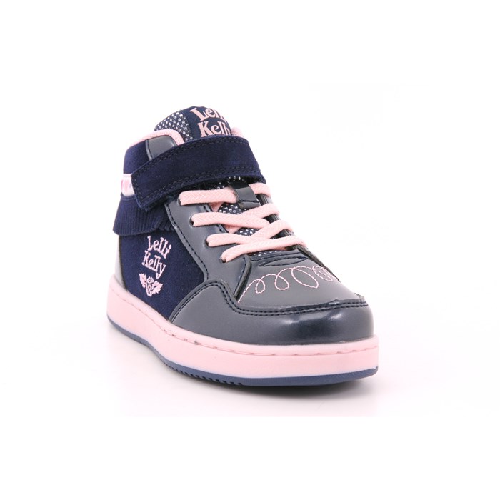 Scarpa Strappi + Elastico Lelli Kelly Bambina Blu  Scarpe 451 - LKAA8087