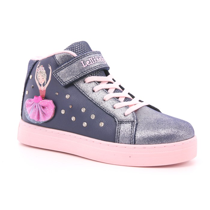 Scarpa Strappi + Elastico Lelli Kelly Bambina Blu  Scarpe 453 - LKAL2286