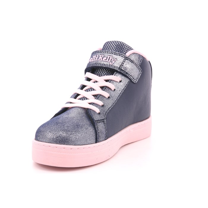 Scarpa Strappi + Elastico Lelli Kelly Bambina Blu  Scarpe 453 - LKAL2286