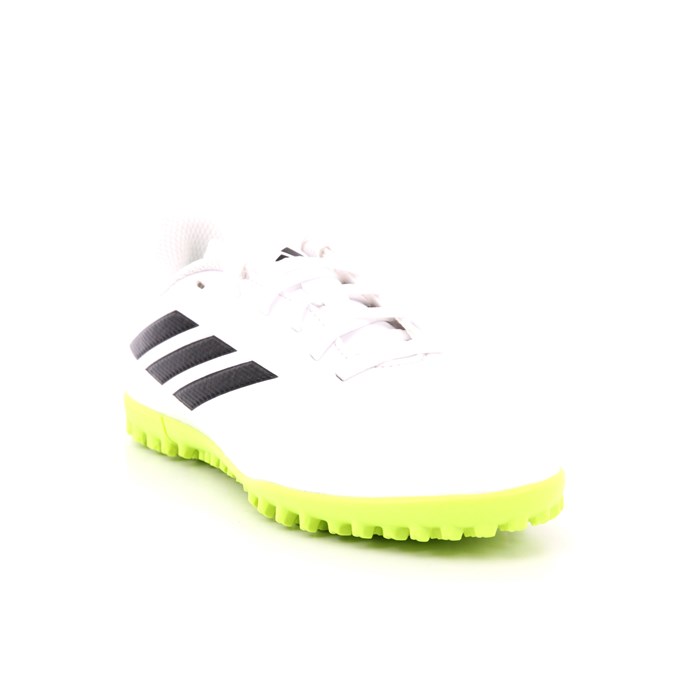 Scarpa Calcetto Adidas Bambino Bianco  Scarpe 1195 - GZ2548