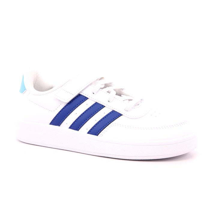Scarpa Strappi + Elastico Adidas Bambina Bianco  Scarpe 1197 - IG9810