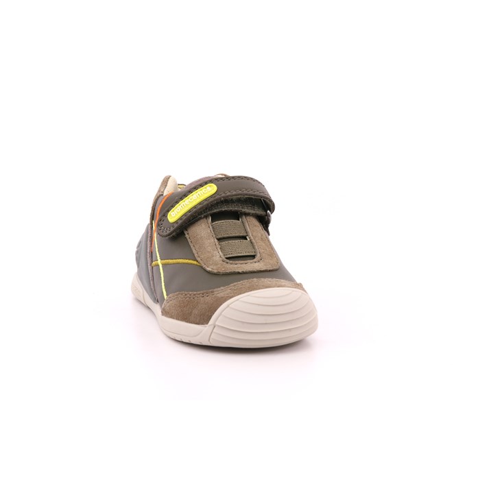 Scarpa Strappi + Elastico Biomecanics Bambino Verde Militare  Scarpe 175 - 231131-B