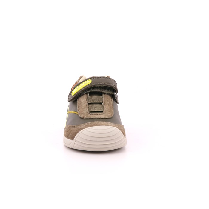 Scarpa Strappi + Elastico Biomecanics Bambino Verde Militare  Scarpe 175 - 231131-B