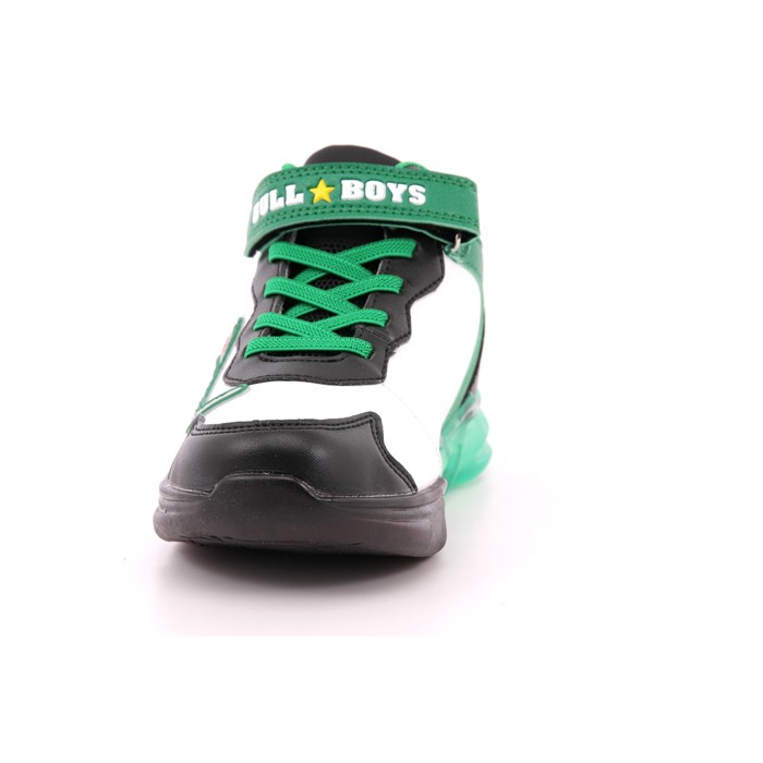 Scarpa Strappi + Elastico Bull Boys Bambino Bianco  Scarpe 35 - DNAL3390