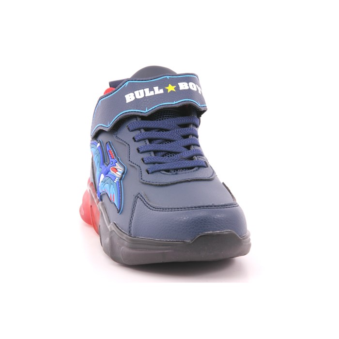 Scarpa Strappi + Elastico Bull Boys Bambino Blu  Scarpe 36 - DNAL3393