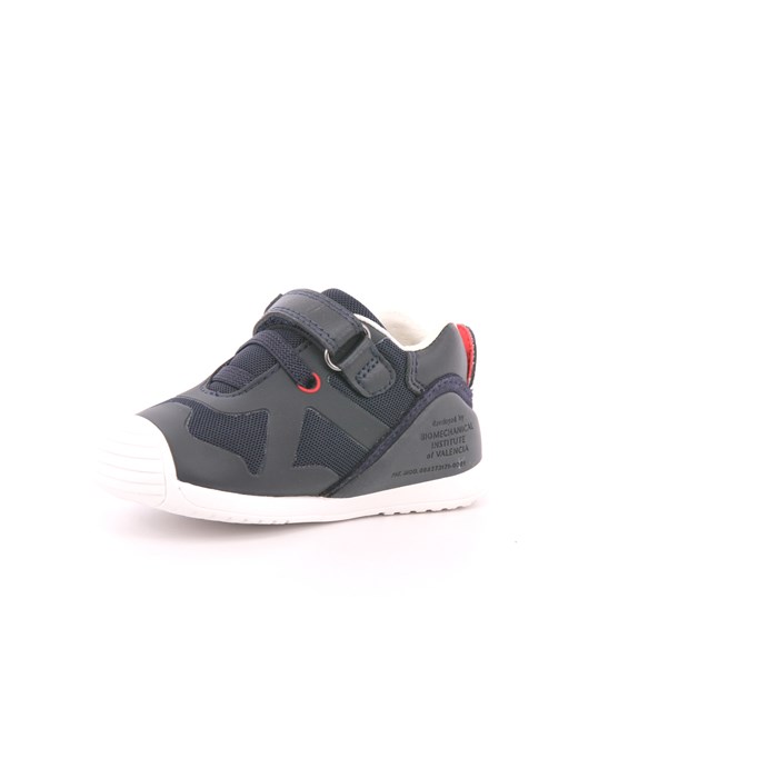 Scarpa Strappi + Elastico Biomecanics Bambino Blu  Scarpe 180 - 221003-A