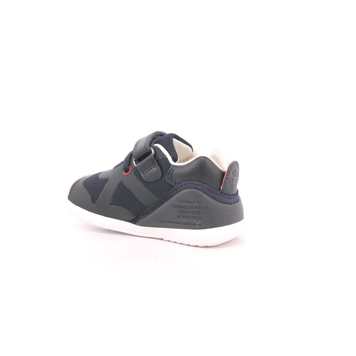 Scarpa Strappi + Elastico Biomecanics Bambino Blu  Scarpe 180 - 221003-A